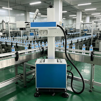 Ligne de production de marquage laser CO2 entièrement automatique intégrée pour le marquage des bouchons de bouteilles