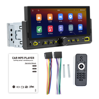 Autoradio Android BQCC Single Din 6.86" OEM CarPlay GPS WIFI RDS Carplay pour Honda/Nissan/Ford/Mazda/Hyundai/VW/KIA