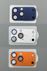 2025 nouvelles secondes changent pour <span class=keywords><strong>iPhone</strong></span> 17 Pro Max Premium Metal Armor Film de <span class=keywords><strong>protection</strong></span> d'objectif arrière Film de <span class=keywords><strong>protection</strong></span> d'objectif de caméra anti-rayures - Product Image 2