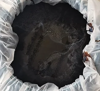 Caoutchouc liquide pulvérisé à réglage rapide polymère bitumineux revêtement étanche peinture à l'état liquide solidifiée rapidement pour toit