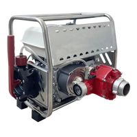 Pompe à eau portable compacte Timecore JBQ8.5/2.5, débit de 400 L/min, pression de 1,75 MPa, 6,4 CV, alimentée à l'essence, pour l'agriculture