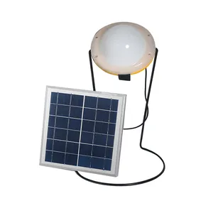 2024 New Design 360 Degree Angle Energy Saving LED Reading Lamp Solar Portable Indoor Home High Brightness Solar LED Lamp