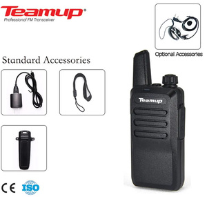 Radio émetteur-récepteur FM <span class=keywords><strong>Teamup</strong></span> PMR446 / FRS / GMRS T2 WLN KD-C1 2W UHF 16 canaux, radio bidirectionnelle utilisée POC/OEM, talkie-walkie - Product Image 6