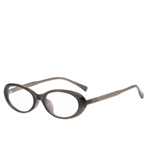 Montures de lunettes œil-de-chat grises, monture complète, anti-lumière bleue, légères, pour femmes, en TR90 - Product Image 2