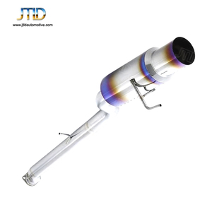 Sistema di motore automatico di alta qualità nuovo stile serie titanio uscita posteriore singola Catback di scarico per Honda S2000 - Product Image 4