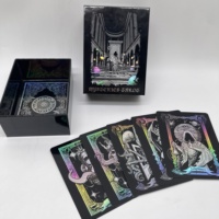 Personnalisation en gros de cartes de jeu Flash Party imprimées avec boîte d'accessoires