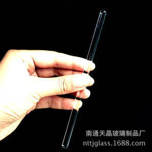 Varilla de agitación de vidrio de laboratorio Tianjing de 6x200 mm de borosilicato alto para mezcla química - Product Image 1