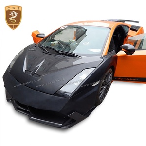 <span class=keywords><strong>La</strong></span> carrocería de coche Kit piezas de fibra de carbono capó del motor para Lambo Gallardo Lp550 Lp560 - Product Image 2