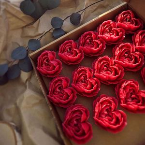 3D <b>Rose</b> Heart Silicone Mold for Candles & <b>Soap</b> - Romantic Floral Lace Design for Valentine's Day Gifts, Wedding Favors & Resin - Product Image 3