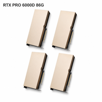 RTX PRO 6000D 84GB GDDR7 Blackwell PCIe 5.0 Kartu Grafis Video Card Workstation GPU untuk Deep Learning LLM Server