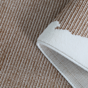 Alfombra Minimalista Rectangular Color Crema Camel, Alfombra para Sala de Estar, Decoración del Hogar, 8X10 - Product Image 5
