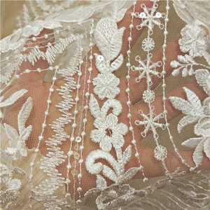 <span class=keywords><strong>Tissu</strong></span> <span class=keywords><strong>en</strong></span> dentelle blanche <span class=keywords><strong>en</strong></span> gros Tissus <span class=keywords><strong>en</strong></span> dentelle africaine Conception de broderie pour <span class=keywords><strong>robe</strong></span> de <span class=keywords><strong>demoiselle</strong></span> <span class=keywords><strong>d</strong></span>'<span class=keywords><strong>honneur</strong></span> de mariée - Product Image 5