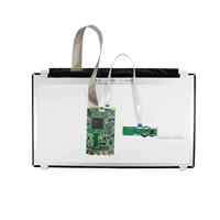 Écran LCD de remplacement pour projecteur 15,6 pouces 4K 3840x2160 EDP 40 broches avec carte PCB Type-C pour connexion au téléphone