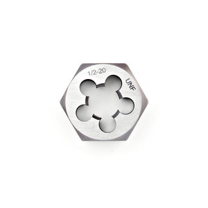 Outil de coupe de filetage externe de précision, filière hexagonale 1/4 5/<span class=keywords><strong>16</strong></span> 3/8 7/<span class=keywords><strong>16</strong></span> 1/2 <span class=keywords><strong>9</strong></span>/<span class=keywords><strong>16</strong></span> UNC UNF UNEF - Product Image 3