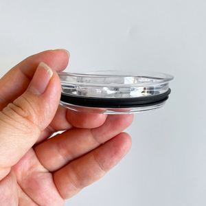 20Oz Slider Standard Replacement Leak Proof <b>Sliding</b> Lid <b>Plastic</b> for Skinny Straight Tumbler - Product Image 2