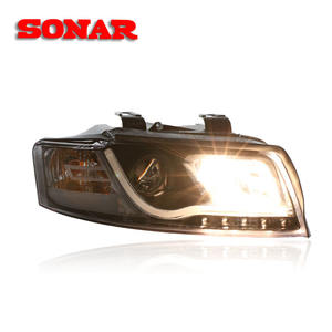 Conjunto de <span class=keywords><strong>Faros</strong></span> Delanteros para <span class=keywords><strong>Audi</strong></span> A4B6, 12V 55W LED, <span class=keywords><strong>Faros</strong></span> de Xenón con Ojo de Ángel, para Modelos <span class=keywords><strong>A4</strong></span> 2001-2005, Modificación - Product Image 3