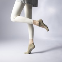 Nouvelle conception – Chaussettes de yoga et de Pilates professionnelles pour femmes, à cinq doigts, antibactériennes, antidérapantes, pour l'été