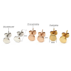 <span class=keywords><strong>Boucles</strong></span> <span class=keywords><strong>d</strong></span>'<span class=keywords><strong>oreilles</strong></span> en métal, or rose/or/argent, épaisses, petites, <span class=keywords><strong>boucles</strong></span> <span class=keywords><strong>d</strong></span>'<span class=keywords><strong>oreilles</strong></span> rondes classiques pour filles, garçons, femmes, hommes, bijoux - Product Image 2