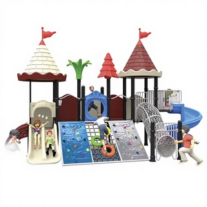 Kids Play Center Modular Rabbit Climbing Play Set Slide Amusement Equipment <strong>Outdoor</strong> <strong>Playground</strong> for Park - Product Image 1