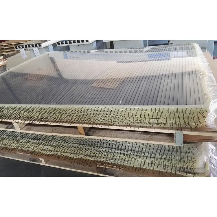 Factory Wholesale 1220x2440 4ftx10ft Sound Isolation Highway Noise Barrier PMMA Board Acrylic Sheet Panel with Metal Mesh