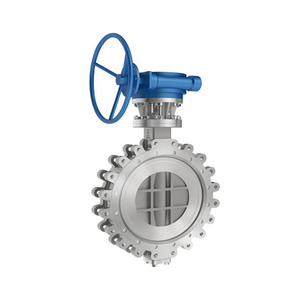 Válvula Neumática QYX DN150 de Doble Brida Triple Excéntrica de Titanio para Alta Temperatura, para Aceite/Agua/Gas/Aire - Product Image 4