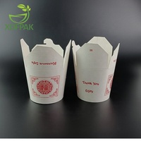 Boîte à emporter pour pâtes chinoises à fond rond