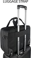 Porte-documents à roulettes sac d'affaires pour ordinateur portable étui pilote bagage de voyage grande capacité 4 roues chariot pilote sac Aviation