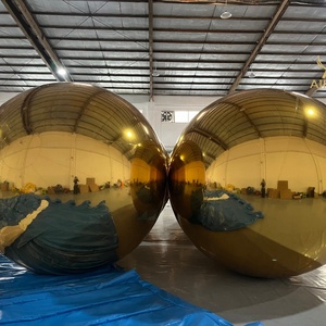 Esferas Inflables Doradas Brillantes, Decoración para Salones de Comedor, Globo Inflable Hermético - Product Image 6