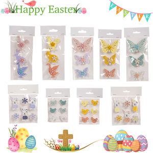 Juguetes de animales de fieltro de feliz Pascua personalizados lindo <span class=keywords><strong>pollito</strong></span> de peluche para juegos de niños y regalos decorativos - Product Image 6