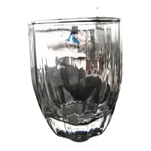 Japanese Petal Glass Cold Coffee Cup Simple And Heat-resistant Commercial Beer Tumbler China Supply Glassware
