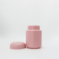 Conteneur en plastique HDPE multi-usages vide de 550 ml pour shampoing avec couleur et forme personnalisées, impression à l'écran, pulvérisateur à pompe