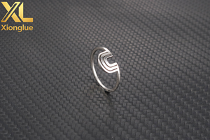 Stainless Steel Women Trendy Jewelry Wall Rainbow Shape <b>Stacking</b> <b>Ring</b> - Product Image 4