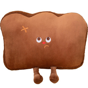 Coussin en peluche chocolat-<span class=keywords><strong>noisette</strong></span> motif <span class=keywords><strong>dessin</strong></span> <span class=keywords><strong>animé</strong></span>, coussin décoratif mignon pour salon, coussin pour baie vitrée - Product Image 1
