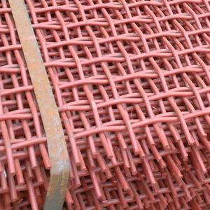 High Quality 45# 65Mn Steel Crimped Wire Mesh <b>Screen</b> for Sand Gravel Mine Sieve Crusher Hooked <b>Vibrating</b> <b>Screen</b> Mesh Woven - Product Image 6