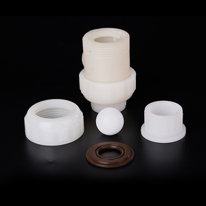 PVDF Double Union <strong>Check</strong> <strong>Valve</strong> One-Way Vertical Non-<strong>Return</strong> <strong>Valve</strong> for Industrial - Product Image 2