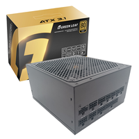 80 + altın ATX 3.1 PCIe 5.1 tam modüler oyun için 650W-1200W PSU/sunucu DC-DC sessiz ATX güç kaynağı