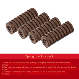 Estampado Industrial <span class=keywords><strong>de</strong></span> alta calidad, rectángulo, Estilo espiral, marrón, <span class=keywords><strong>gris</strong></span>, resorte <span class=keywords><strong>de</strong></span> compresión, tipo <span class=keywords><strong>de</strong></span> absorción <span class=keywords><strong>de</strong></span> impacto, línea plana - Product Image 2