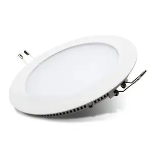 ceiling decor high lux cob round thin invisible led 12W up down panel led light