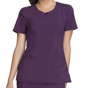 La belleza de la moda diseño Slim Fit uniforme del Hospital Médico matorrales elegante Bata - Product Image 4