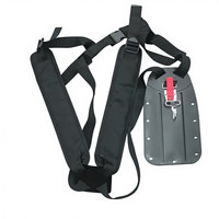 Sangle de débroussailleuse réglable haut de gamme modèle L-2, double épaule, rembourrée et durable, avec harnais forestier et protection de hanche
