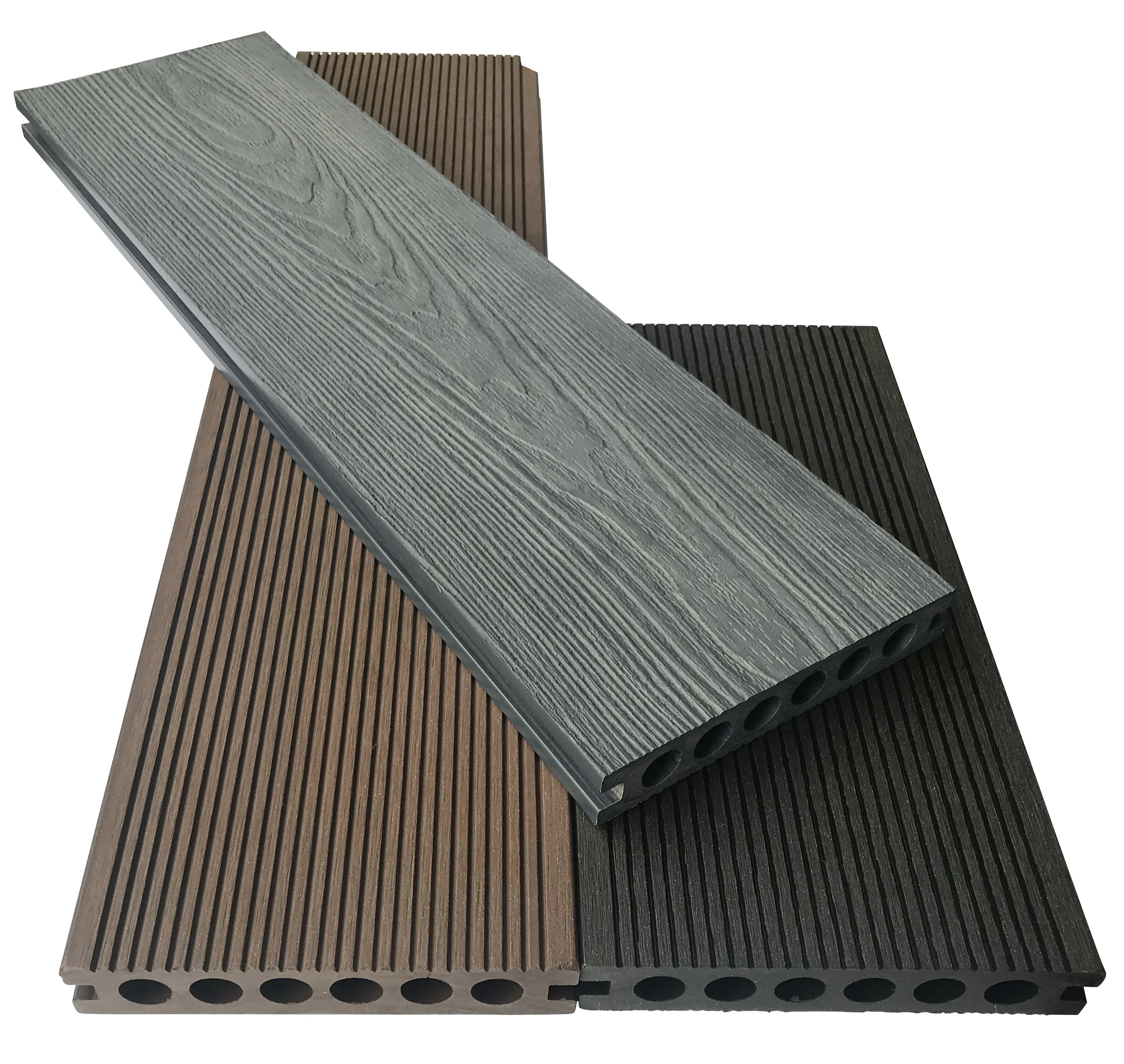Tablero de relieve profundo 3d de alta calidad para exteriores, cubierta de Wpc, para suelo de Wpc, precio de fábrica
