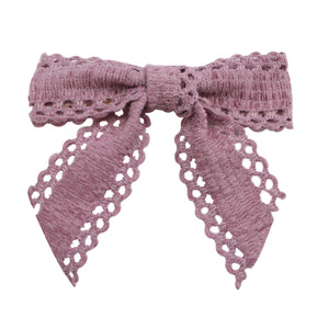 Nouvelle pince à cheveux en dentelle blanche avec nœud, idéale pour les franges latérales, super mignonne et éthérée, un incontournable pour les queues de cheval. - Product Image 5