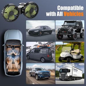 <span class=keywords><strong>Ventilateur</strong></span> de siège arrière USB haute puissance à double tête <span class=keywords><strong>Ventilateur</strong></span> de voiture puissant - Product Image 2