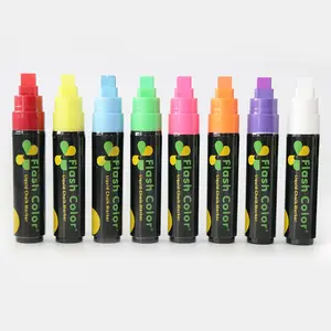 Erasable liquid chalk pen 10mm for Neon LED writing board menu transparent board