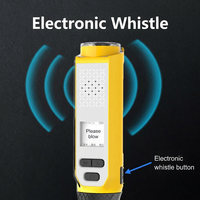 Detector de Alcohol en Aliento Portátil K9, Alcoholímetro Electroquímico con Almacenamiento de Datos para Tráfico, Seguridad Vial, Inspección de Seguridad en Fábricas