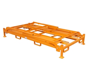 Kho có thể gập lại xách tay tự động phụ tùng heavy duty có thể điều chỉnh xe tải lốp lưu trữ bài <span class=keywords><strong>Pallet</strong></span> stillage xếp chồng kệ - Product Image 4