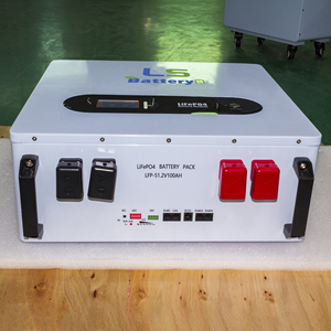 แบตเตอรี่ลิเธียม 51.2V 100Ah ชุดจ่ายไฟพลังงานแสงอาทิตย์แบบติดผนัง ระบบออฟกริด 5KWH สำหรับเก็บพลังงานภายในบ้าน - Product Image 3