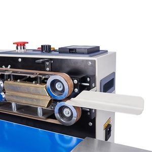 Scelleuse à bande horizontale FR-770 à prix d'usine, machine de scellage continu avec impression de date, pour revendeurs en Inde - Product Image 4