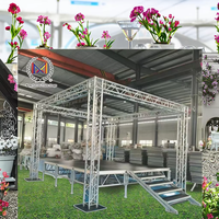 Structure en aluminium mobile pliable d'étape portative de 16X24FT pour des événements extérieurs de concert
