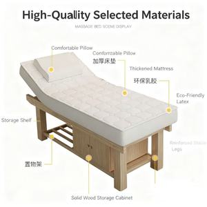Premium Ergonomic <b>Massage</b> <b>Bed</b> - Ideal for Spa and Home Relaxation - Product Image 4